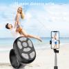 Bluetooth Remote Control App Page Turner, Camera Remote Shutter Selfie Button, Long Distance Control Remote Control Scrolling Ring with Charging Case for Various Cell Phone Systems (Black) view 4