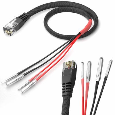 Radar Detector Hardwire Kit for Escort, Uniden R1 R3 R7, Beltronics Valentine One Radar Detector Power Cord | 12" Mirror Tap Wire with RJ11 Jack, Dual Size Pins and Inline Fuse Radar Kit