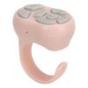 Bluetooth Remote Control App Page Turner, Camera Remote Shutter Selfie Button, Long Distance Control Remote Control Scrolling Ring with Charging Case for Various Cell Phone Systems view 1