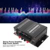 AK-160BT Bluetooth 5.0 Power Amplifier, 12V 2 Channel Stereo Digital Audio Amplifier, 20Hz to 20KHz Car Radio Power Amplifier for Car Home view 2