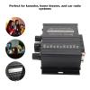 AK-160BT Bluetooth 5.0 Power Amplifier, 12V 2 Channel Stereo Digital Audio Amplifier, 20Hz to 20KHz Car Radio Power Amplifier for Car Home view 3