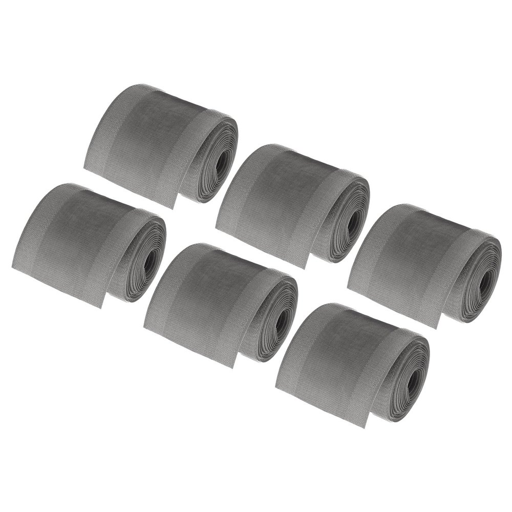 MECCANIXITY Cable Grip Strip Floor Cable Cover Protect Cords Cable Protector Cable Management 9.8ft Length 3.9 Inch Width Grey for Commercial Office Carpet Pack of 6