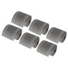 MECCANIXITY Cable Grip Strip Floor Cable Cover Protect Cords Cable Protector Cable Management 9.8ft Length 3.9 Inch Width Grey for Commercial Office Carpet Pack of 6 view 1