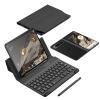 COQUE Case or Google Pixel Fold,Screen Protector Keyboard Leather Case Stylus+Pen Slot Phone Office Kit,Folding Phone Cover for Google Pixel Fold-Carbon Fibre view 1