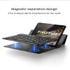 COQUE Case or Google Pixel Fold,Screen Protector Keyboard Leather Case Stylus+Pen Slot Phone Office Kit,Folding Phone Cover for Google Pixel Fold-Carbon Fibre view 3