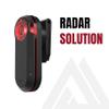 KOM Cycling Saddle Bag Clip Mount for Garmin Varia Mount Tail Light Models Including RearVue 820, RTL515, RTL510, RVR315, Magene L508 Featuring 3D Printed Construction - Garmin Varia Saddle Bag Mount view 2