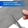 MECCANIXITY Cable Grip Strip Floor Cable Cover Protect Cords Cable Protector Cable Management 9.8ft Length 3.9 Inch Width Grey for Commercial Office Carpet Pack of 2 view 4
