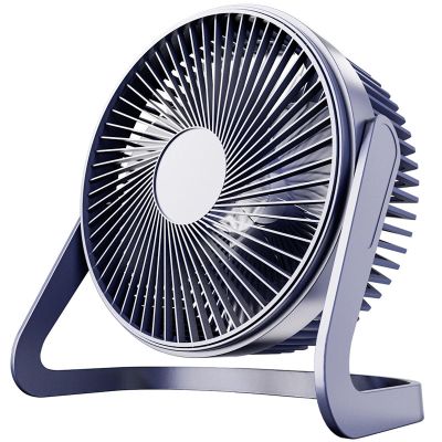 KONIEE 5 Inch Mini Desktop Plug-In Small Silent Desk Office Electric Fan Usb Small Fan Circulation Fan Summer Best Gift