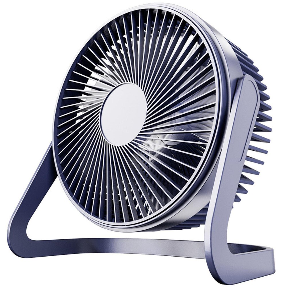 KONIEE 5 Inch Mini Desktop Plug-In Small Silent Desk Office Electric Fan Usb Small Fan Circulation Fan Summer Best Gift