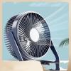 KONIEE 5 Inch Mini Desktop Plug-In Small Silent Desk Office Electric Fan Usb Small Fan Circulation Fan Summer Best Gift view 2