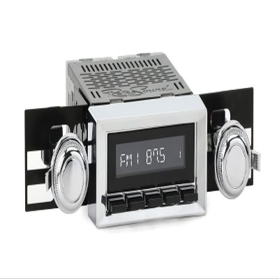 RetroRadio Compatible with 1973-76 Chevrolet Chevelle Features Include Bluetooth, USB, AM/FM HCB-M2-116-03P-73PC7