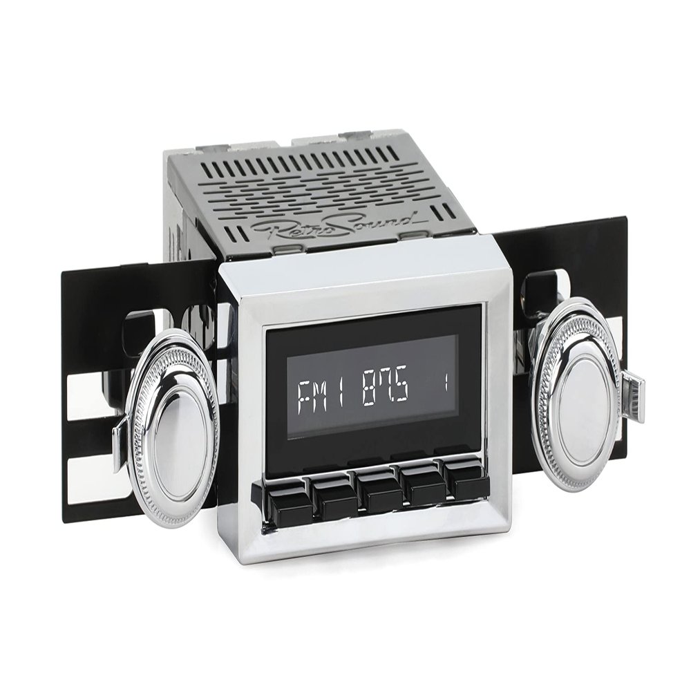 RetroRadio Compatible with 1973-76 Chevrolet Chevelle Features Include Bluetooth, USB, AM/FM HCB-M2-116-03P-73PC7
