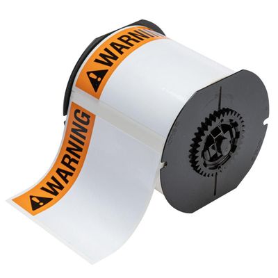 Brady - B33-161-483-ANSIWA - B33-161-483-ANSIWA, White, 4.0IN X 4.0IN