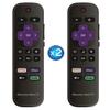2 Pack - OEM Replacement Remote Control fit for All Hisense Roku TV Smart 4K Ultra HDTV Only Works with Hisense Roku TV, Not for Roku Stick and Roku Box (Netflix/Disney Plus/Apple TV+ / Hulu) view 2