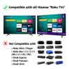 2 Pack - OEM Replacement Remote Control fit for All Hisense Roku TV Smart 4K Ultra HDTV Only Works with Hisense Roku TV, Not for Roku Stick and Roku Box (Netflix/Disney Plus/Apple TV+ / Hulu) view 3