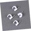 YARNOW 100pcs PVC Pipe Clamp Heavy-Duty Line Clips for Electrician Tube Support Wall Fixed Holder for Wiring and Construction view 4