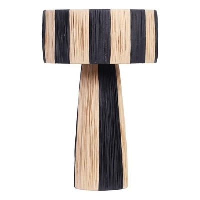 TOV Furniture Shelby Raffia Two-Tone Table Lamp