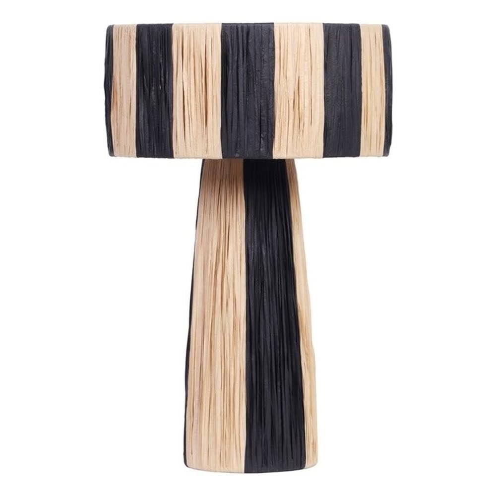 TOV Furniture Shelby Raffia Two-Tone Table Lamp
