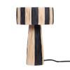 TOV Furniture Shelby Raffia Two-Tone Table Lamp view 3