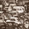 Benton Murdoch Spruance : Traffic Jam : Archival Quality Art Print view 1