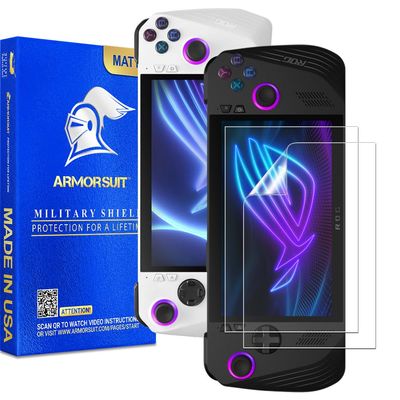 ArmorSuit 2 Pack Anti-Glare Screen Protector for ASUS ROG Ally X 7" (2024) / ROG Ally 7" (2023) Max Coverage MilitaryShield Matte Film - Made in USA