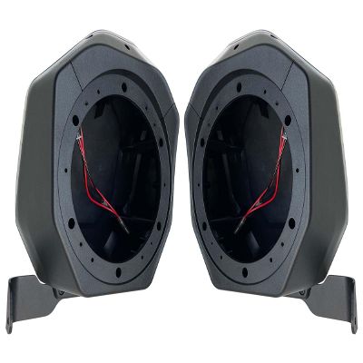 SSV Works 2021-2026 Ford Bronco 2-Door Rear Speaker Pod Upgrade 6.5" Weatherproof Plug & Play Roll Cage Mount Unloaded Enclosures Only - 230-BR-2B65U