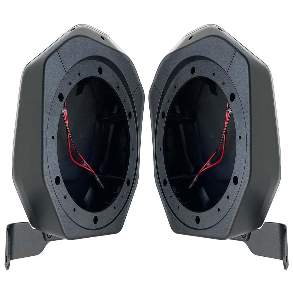 SSV Works 2021-2026 Ford Bronco 2-Door Rear Speaker Pod Upgrade 6.5" Weatherproof Plug & Play Roll Cage Mount Unloaded Enclosures Only - 230-BR-2B65U
