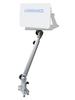 Brocraft Marine Electronic Mount, Fish Finder Bracket, Anodized Aluminum Swivel Monitor Mount with Adjustable Height view 2