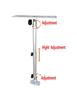 Brocraft Marine Electronic Mount, Fish Finder Bracket, Anodized Aluminum Swivel Monitor Mount with Adjustable Height view 3