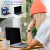 Peslv Magnetic Privacy Screen for MacBook Air 15 Inch (2023-2025, M2 M3 M4) - A2941 A3114 A3241, 15inch Removable Matte Anti Blue Light Glare Filter for Mac Air 15.3" Laptop Computer view 2