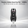 2 Keylessbest Replacement for 2010-2018 Porsche 911 Boxter Cayenne Cayman Macan Panamera Key Fob Remote Control KR55WK50138 4 Buttons 315MHz view 2