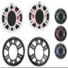 KICKER (2) 48KMXL694 300w 6x9 Marine Boat Black Wakeboard Tower Speakers w/LED Bundle with Rockville Speaker Pod Enclosures (2 Items) view 2