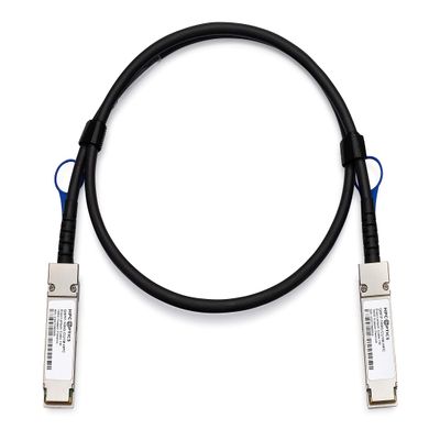 HPC Optics Compatible with Fortinet FN-CABLE-QSFP28-2 QSFP28 to QSFP28 Twinax Cable | 100G CR4 2-Meters Passive DAC FN-CABLE-QSFP28-2-HPC