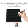Amoretti Sonnet LCD Writing Tablet, 11.5in Double Display Erasable Reusable Electronic Drawing Pads, Electronic scratchpad for Kids and Adults Black view 3