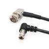 SZRMCC 12G SDI BNC Cable UHD 4K Micro BNC to Standard BNC Male Right Angle 75 Ohm High Density Video Coaxial Cable for Blackmagic Video Assist 5" Monitor (45cm) view 4