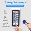 Waterproof Stand Alone Access Control Keypad,Metal RFID Card Reader,Door Access Control System Lock,Electric Gate Opener,Gate Lock,2000 User,Wiegand 26-bit,Proximity 125Khz RFID Card Keyfob view 4