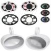 KICKER (2) 48KMXL694 300w 6x9 Marine Boat White Wakeboard Tower Speakers w/LED Bundle with Rockville Speaker Pod Enclosures (2 Items) view 1