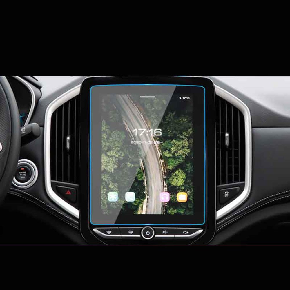 ZIRIA Car Navigation GPS Tempered Glass Screen Protector Film, for Wuling Almaz Chevrolet Captiva MG Hector 2019~2022
