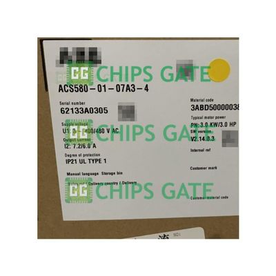 ACS580-01-07A3-4 Inverter New