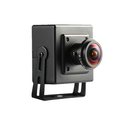 REVODATA 5MP Mini Audio Fisheye POE IP Camera Built in Microphone,Indoor Security Cam 1.7mm Lens 180 Wide Viewing Angle Fisheye,P2P Remote View CCTV Audio Camera Motion Detection (I706-3-P-A-HS)