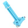 Keenso3DFletchingJigArcheryFletchingJigFletchingJig, AdjustableClearScalePortableFletchingBondingToolArcheryFletchingJigfor610mmShaftsFletches (Blue) view 1