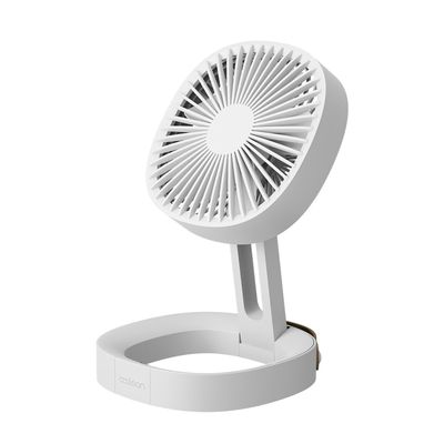 [COOLEAN] COOLEAN Cordless Mini Folding Desk Fan CL-007, Portable Handheld Fan, Wireless and Silent Fan, USB Charge
