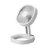 [COOLEAN] COOLEAN Cordless Mini Folding Desk Fan CL-007, Portable Handheld Fan, Wireless and Silent Fan, USB Charge view 1