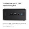 Intel NUC 13 Arena Canyon 13th Gen Mini PC NUC13ANHi7 Barebone Mini Desktop Computer/HTPC Core i7-1360P,12 Cores, 16 Threads,WiFi 6, Bluetooth 5.3,Windows 11 Pro (NO RAM&SSD) view 2