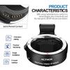 EOS R Lens Mount Adapter Auto-Focus Lens Converter Ring for Canon EF/EF-S Series Lens to Canon EOS R RP R3 R5 R50 R6 R6II R7 R8 R10 R100 Cameras view 4