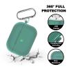 Woyinger for AirPods Pro Case with Cleaner Kit, Compatible with Airpods Pro 1st Generation Case (USB-C Cable) with Keychain for Women and Men,Pine Green view 4