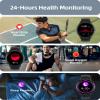 Parsonver Smart Watch for Men Women(Answer/Make Calls), HD Screen Fitness Tracker IP68 Waterproof 100+ Sport Modes, Heart Rate Sleep Monitor, Pedometer, Smartwatch for Android Phones/iPhone Compatible view 3