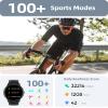 Parsonver Smart Watch for Men Women(Answer/Make Calls), HD Screen Fitness Tracker IP68 Waterproof 100+ Sport Modes, Heart Rate Sleep Monitor, Pedometer, Smartwatch for Android Phones/iPhone Compatible view 4