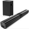 Saiyin Sound Bar for Smart TV with 5.25 Inch Subwoofer, 100W 24 Inch Soundbar for TV, TV Soundbar with Optical, ARC, AUX and Bluetooth 5.3 Inputs, Detachable Surround Sound System for TV view 1