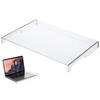 13.8Inch Acrylic Computer Keyboard Cover,Laptop Keyboard Cover Transparent Monitor Stand with Waterproof Anti-Scratc for Home Office view 1